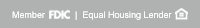 Member FDIC & Equal Housing Lender Logos